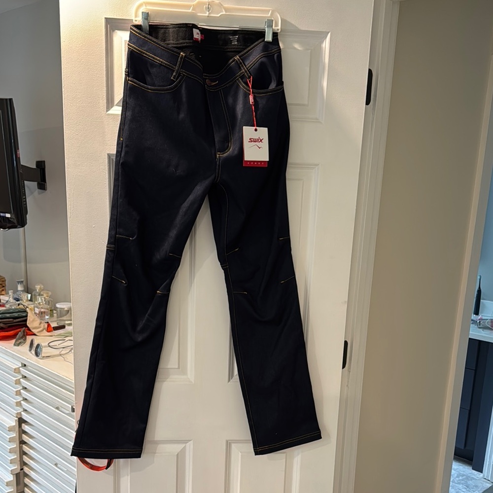 Swix Men's Slim Fleece Lined Jeans